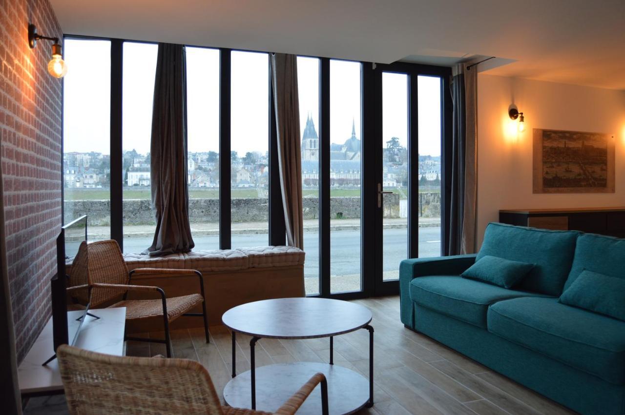 בלואה "Gite Le Relais Viennois" Vue Sur Loire & Linge Inclus מראה חיצוני תמונה
